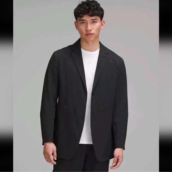lululemon athletica Other - Lululemon New Venture Blazer Coat Jacket BLK Black Men's Size Large